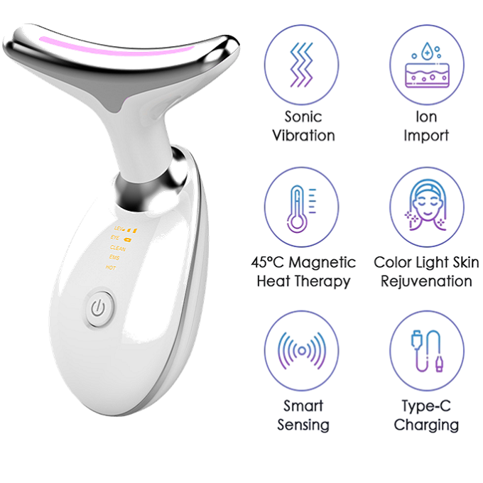 Neck & Face Lifting Massager Tightening, Anti-Wrinkle, Skin Firming Device